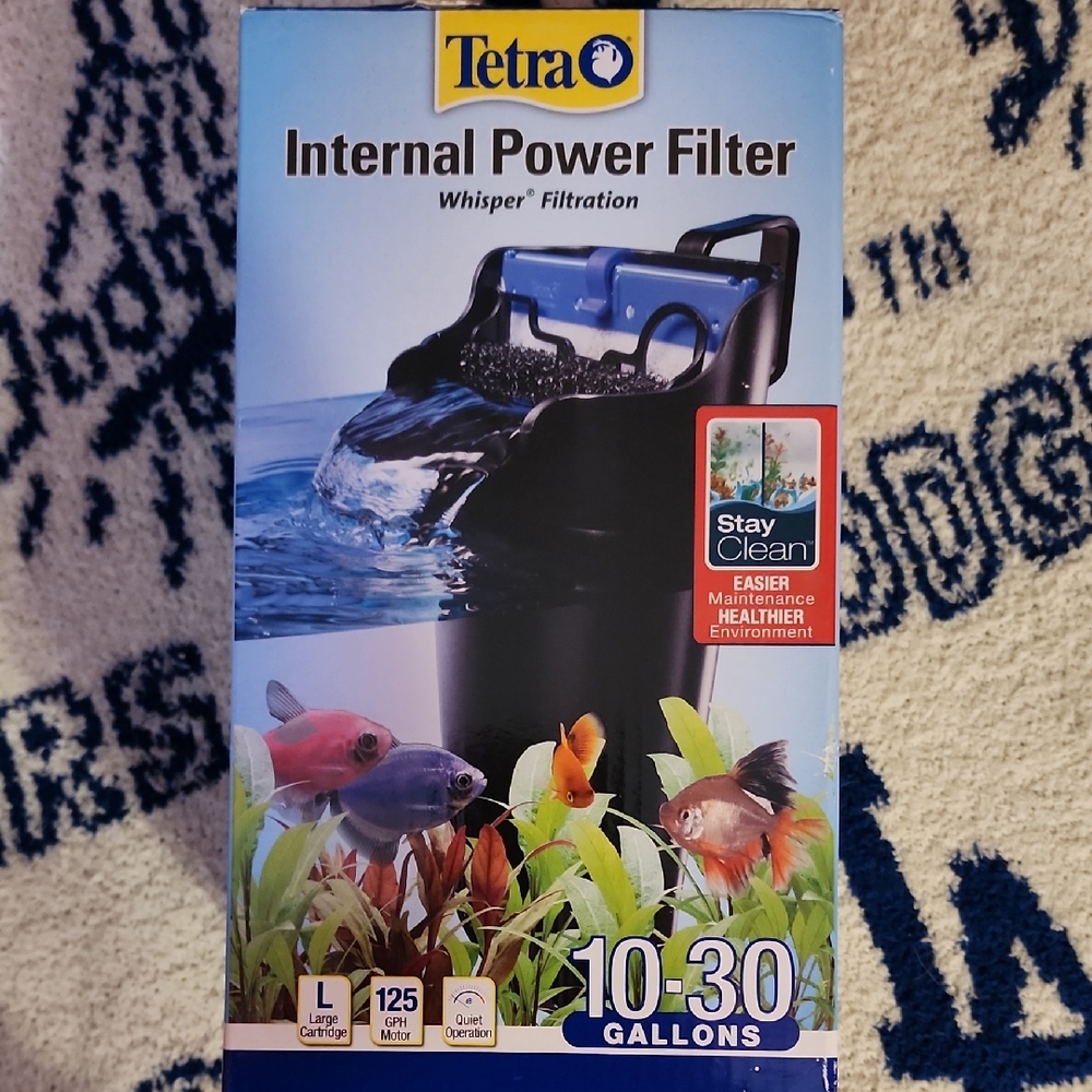 Tetra Internal Power Filter for Aquariums 10-30 Gal